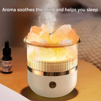 Crystal Humidifier with LED Light(black)