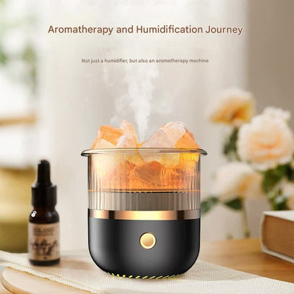 Crystal Humidifier with LED Light(green)