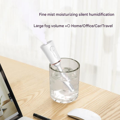 White 2 in 1 Cool Mist Humidifier and Facial Moisturizer