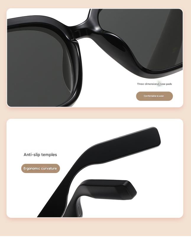 Blush lenses Fashion Bluetooth Music Sunglasses - UV Protection Eyewear with Speakers