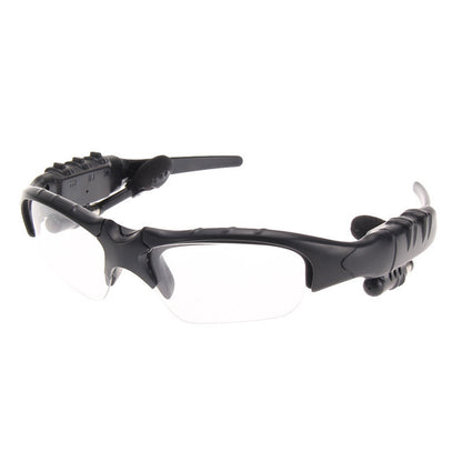Transparent Bluetooth Sunglasses with Wireless Earbuds for Music and Calls
