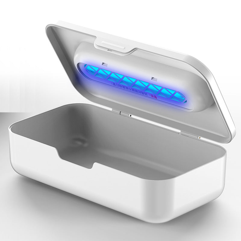 White 2-in-1 UV Sterilizer Box & Detachable Wand