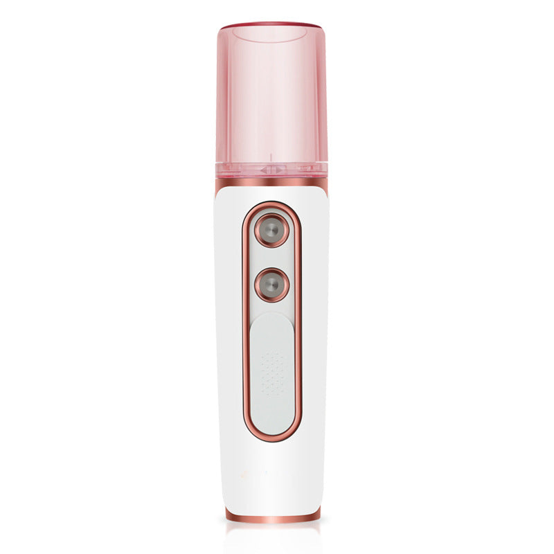 White Dual Nozzle Nano Facial Mister