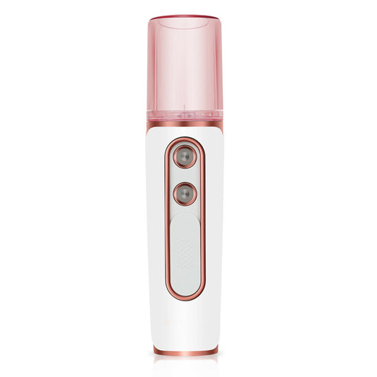 White Dual Nozzle Nano Facial Mister
