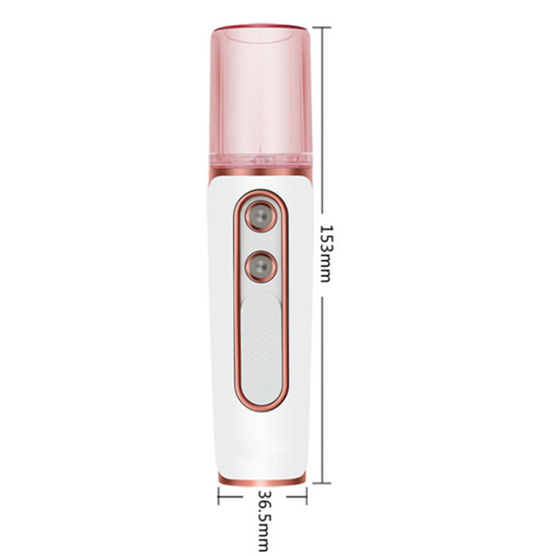 Purple Dual Nozzle Nano Facial Mister