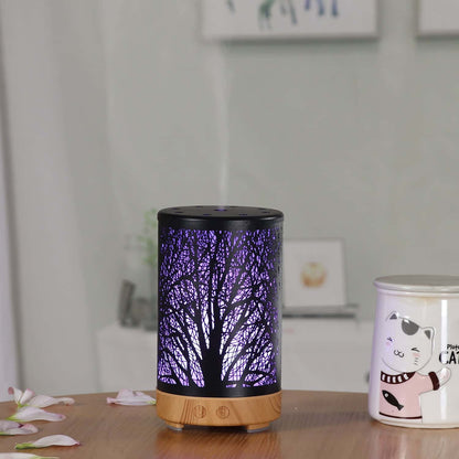Best Khaki and Black Forest Design Iron Essential Oil Humidifier | Buy Online at Furniture Things Australia