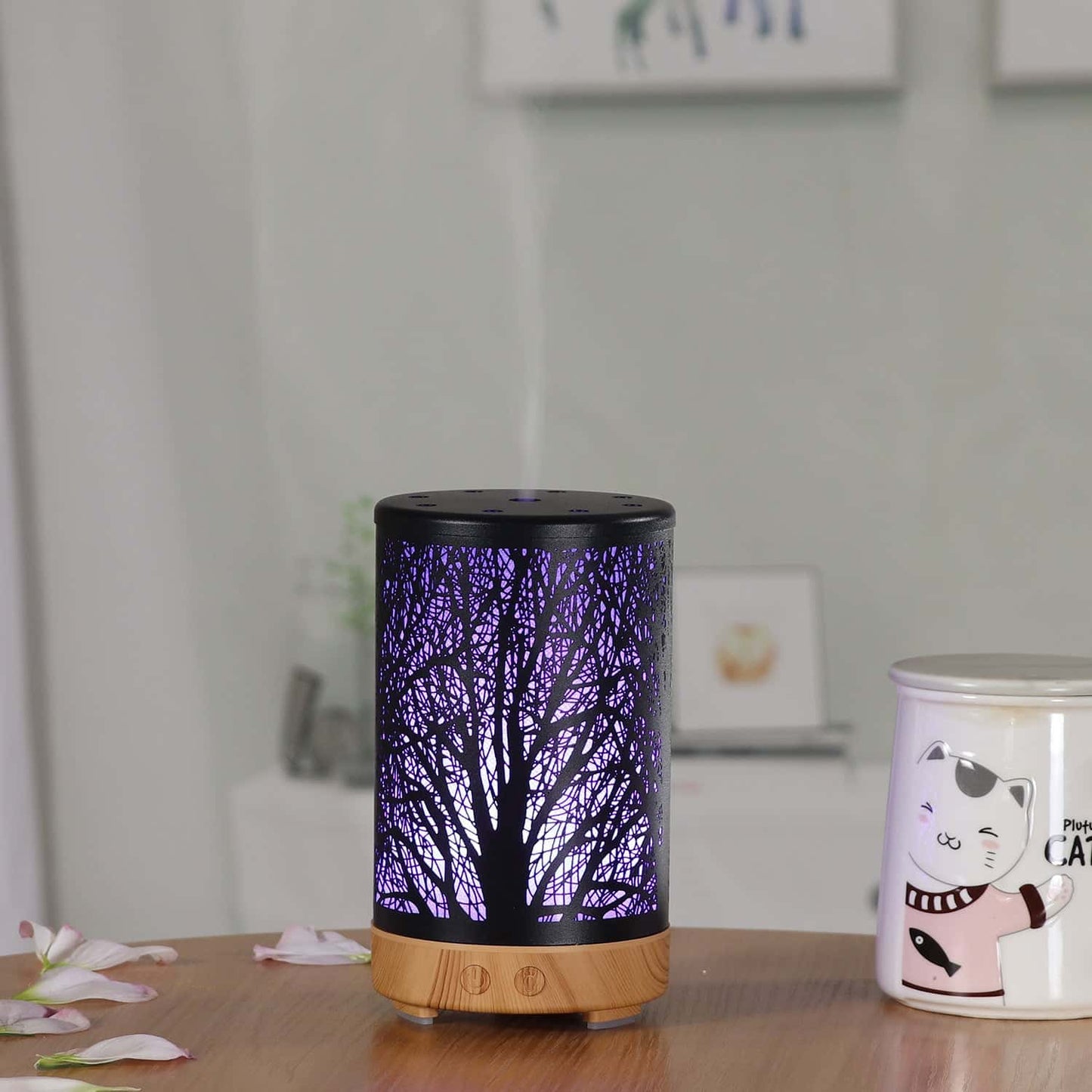 Best Coffee and Black Forest Design Iron Essential Oil Humidifier | Buy Online at Furniture Things Australia