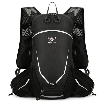 Black Lightweight 16L Outdoor Cycling & Hiking Backpack