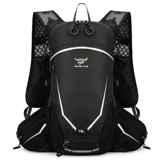 Black Lightweight 16L Outdoor Cycling & Hiking Backpack