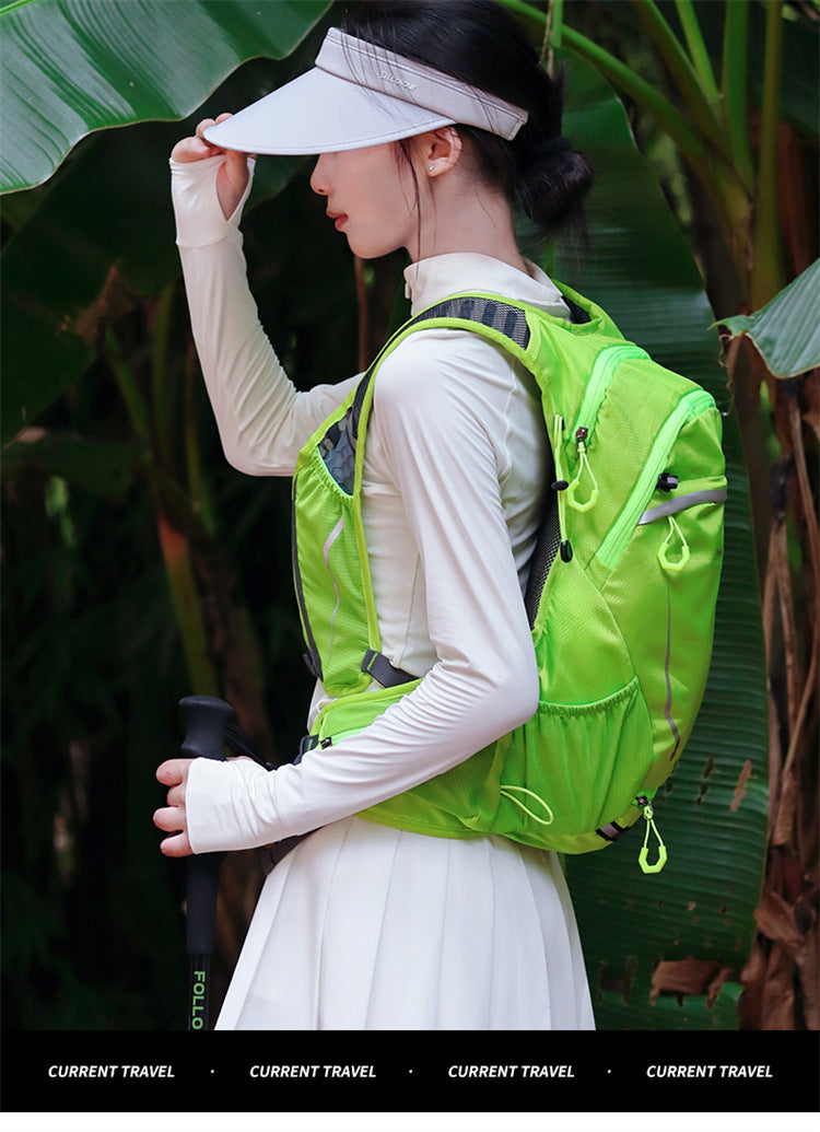 Red Lightweight 16L Outdoor Cycling & Hiking Backpack
