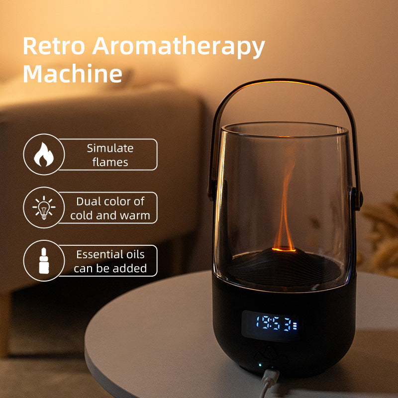 Creative Retro Flame Essential Oil Diffuser
