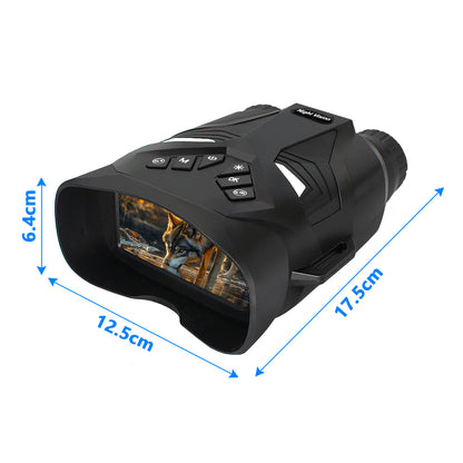 Green 4K Portable Digital Night Vision Binoculars - HD Photo & Video Infrared Scope
