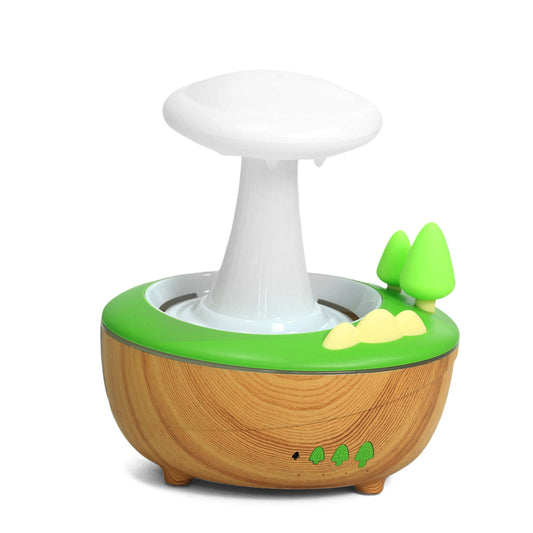 Green 2 in 1 Cool Mist Humidifier and Facial Moisturizer