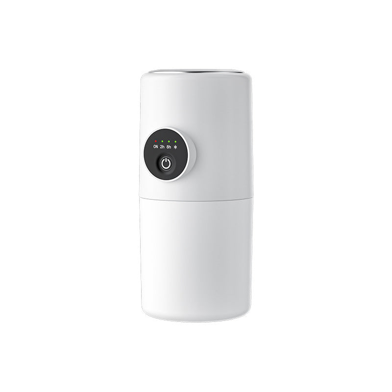 White Desktop Dual-Spray Humidifier with Air Purification
