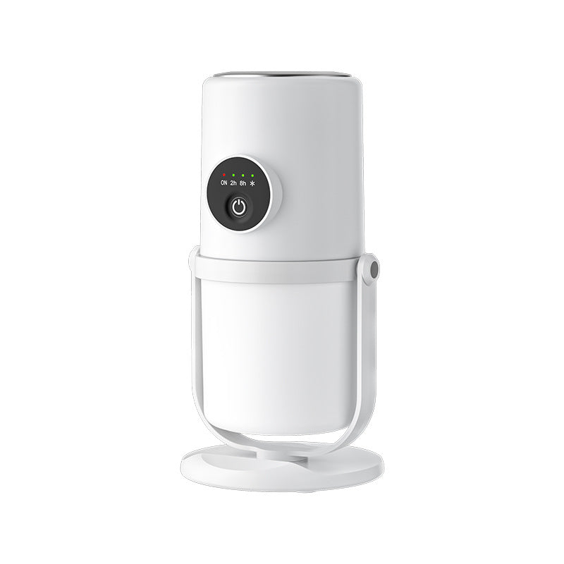 White + Base Portable Desktop Dual-Spray Humidifier with Air Purification