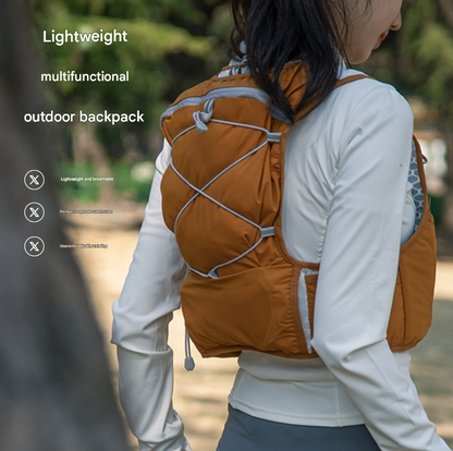 Yellow Hydration Backpack for Trail Running