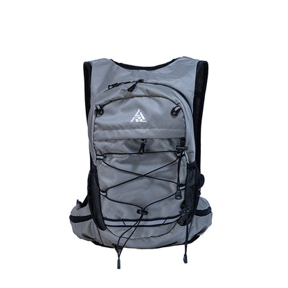 Grey Lightweight Hydration Backpack for Trail Running