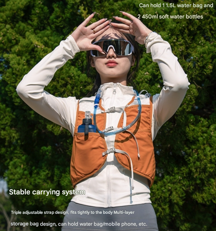 Grey Hydration Backpack