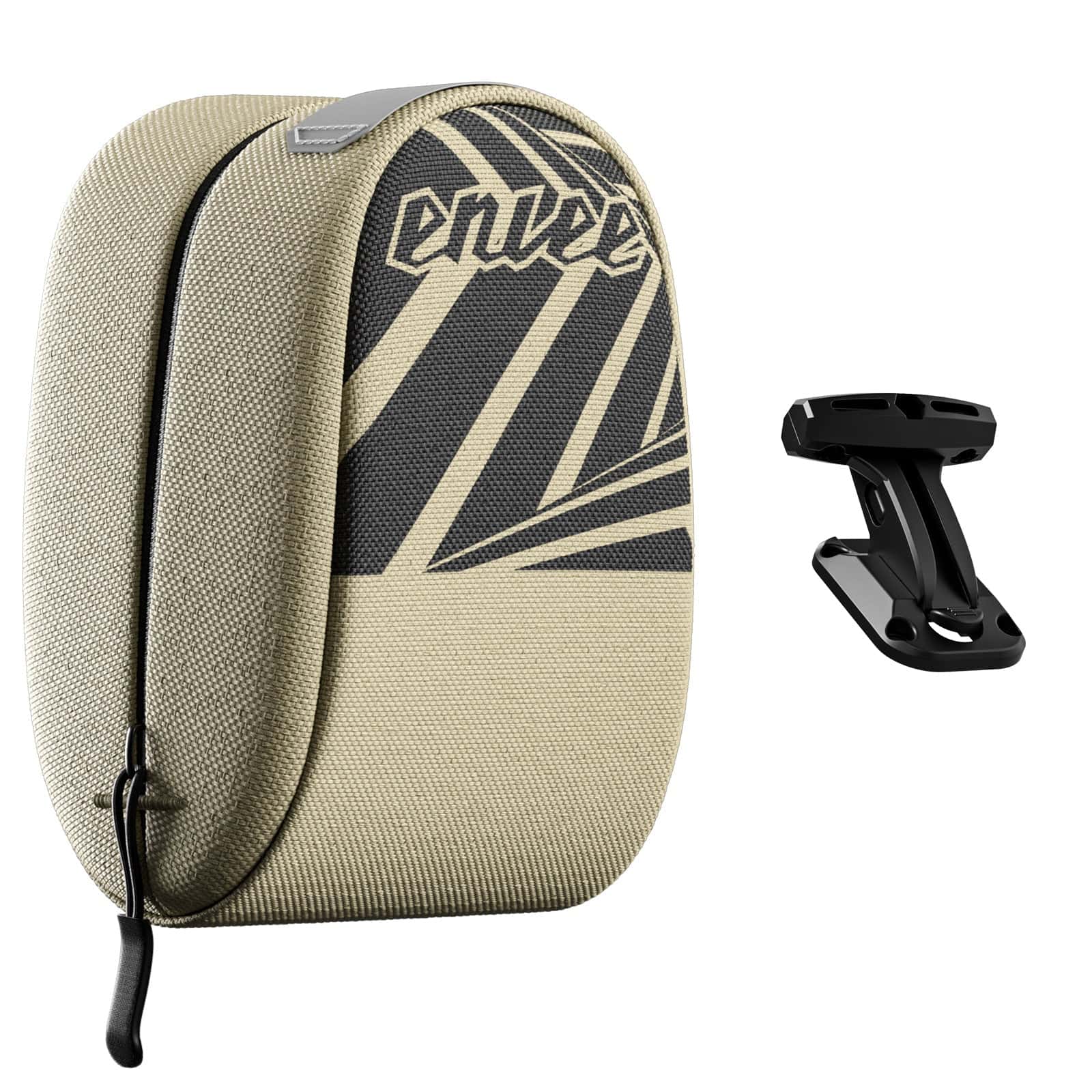 Best Khaki Compact Bike Saddle Bag with Reflective Accents | Buy Online at Furniture Things Australia