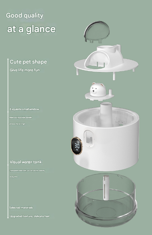 Pink Adorable Space Capsule Humidifier