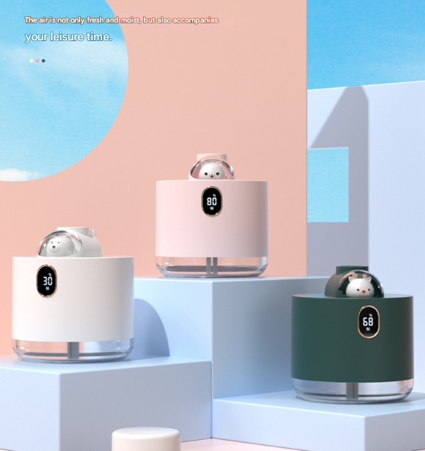 Green Adorable Space Capsule Humidifier