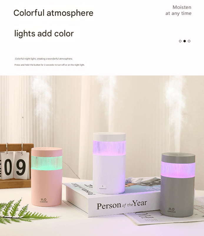 Best 2-Piece White Mini Desktop Humidifier | Buy Online at Furniture Things Australia