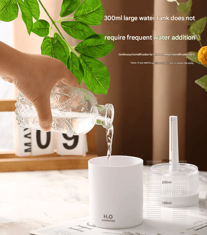 Best 2-Piece White Mini Desktop Humidifier | Buy Online at Furniture Things Australia