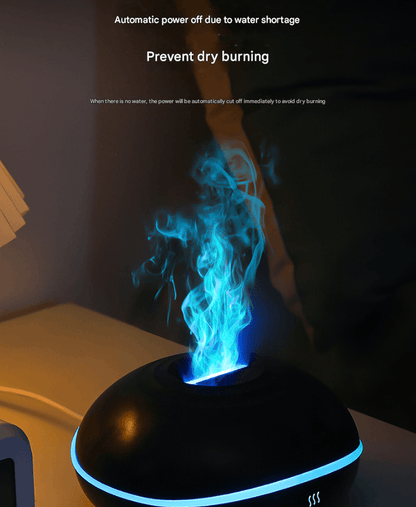 Best Crack color Mini USB Aromatherapy Humidifier with Flame Projection | Buy Online at Furniture Things Australia