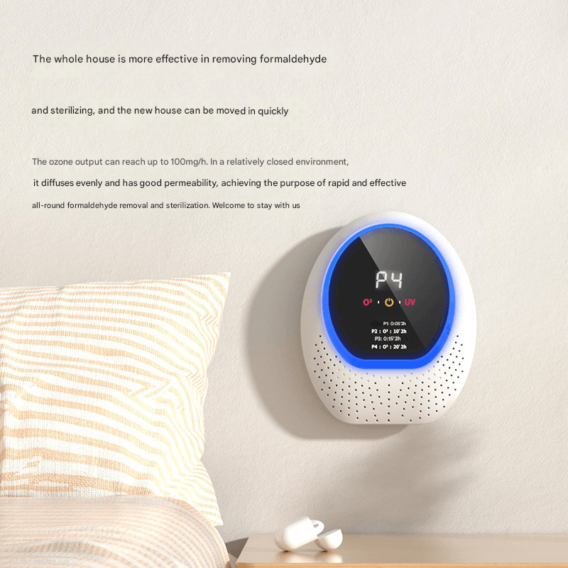 Best White Rechargeable Ozone UV-C Air Purifier with Remote | Buy Online at Furniture Things Australia