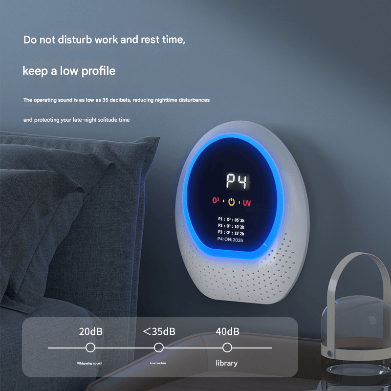 Best White Rechargeable Ozone UV-C Air Purifier with Remote | Buy Online at Furniture Things Australia