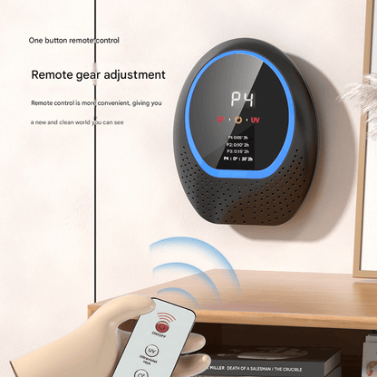 Best Black Rechargeable Ozone UV-C Air Purifier with Remote | Buy Online at Furniture Things Australia