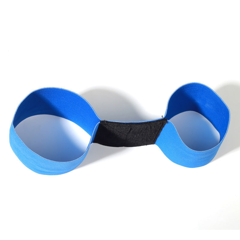 Black Golf Swing Trainer Arm Band - Simple Posture Corrector for Improved Alignment & Connection