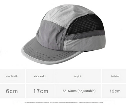 Coffee UPF 50+ Quick-Dry Outdoor Sun Hat with Breathable Mesh - Lightweight Adjustable Cap for Hiking, Camping and Fishing in the Australian Sun