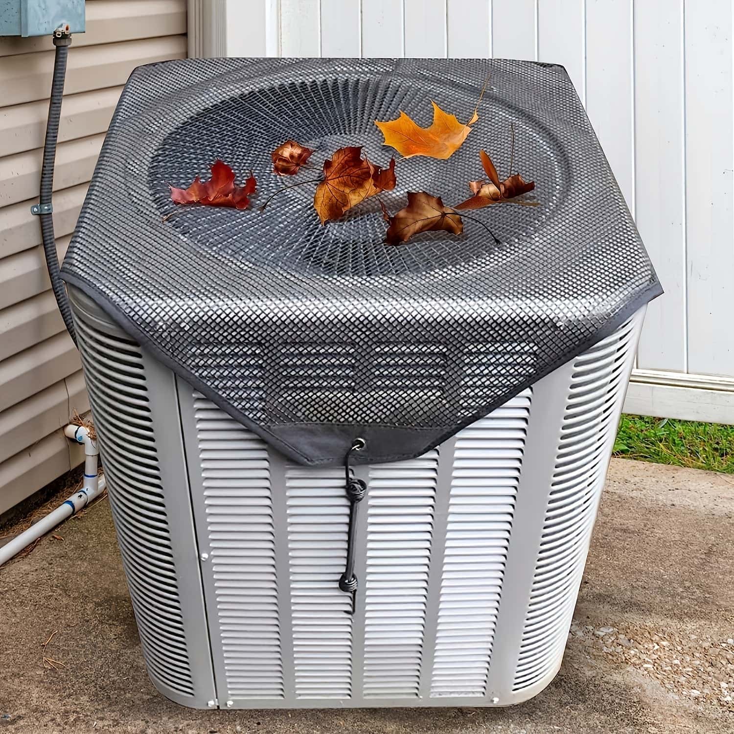 Best 2-Pack Ventilated Resin Mesh Outdoor Air Conditioner Cover71x71cm 28x28inch | Buy Online at Furniture Things Austr