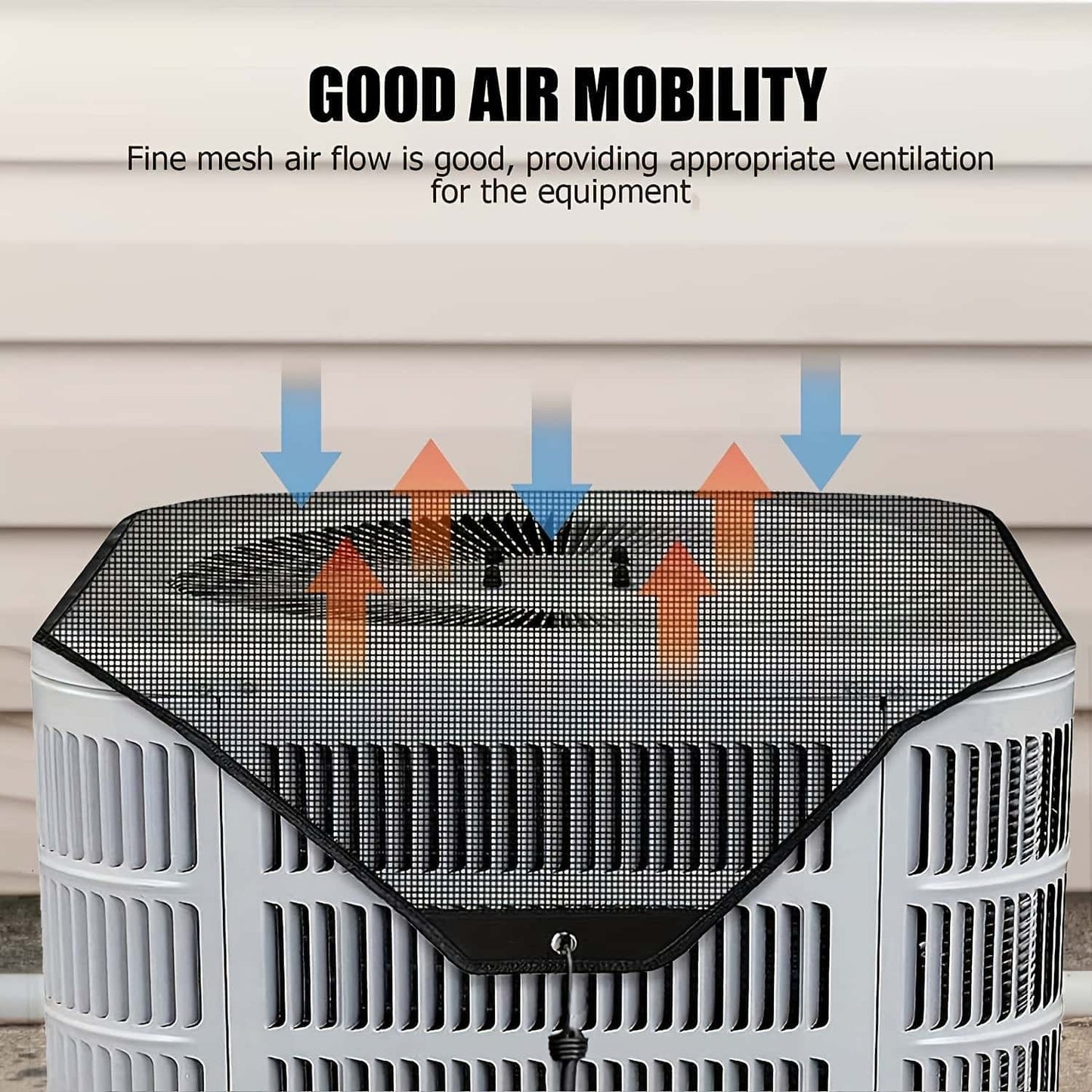 Best 2-Pack Ventilated Resin Mesh Outdoor Air Conditioner Cover91x91cm 36x36inch | Buy Online at Furniture Things Austr