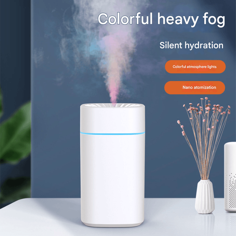 Best Green 2-in-1 Ultrasonic Air Humidifier with 7-Color LED Night Light | Buy Online at Furniture Things Australia