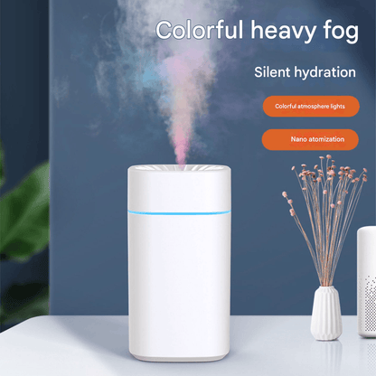 Best Blue 2-in-1 Ultrasonic Air Humidifier with 7-Color LED Night Light | Buy Online at Furniture Things Australia