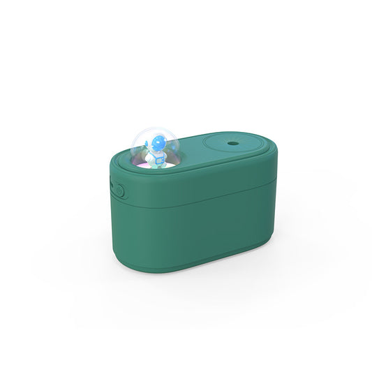 Green Rechargeable Mini Astronaut Air Humidifier