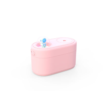 Pink Rechargeable Mini Astronaut Air Humidifier