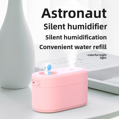Pink Rechargeable Mini Astronaut Air Humidifier
