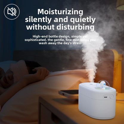 Pink Rechargeable Mini Astronaut Air Humidifier