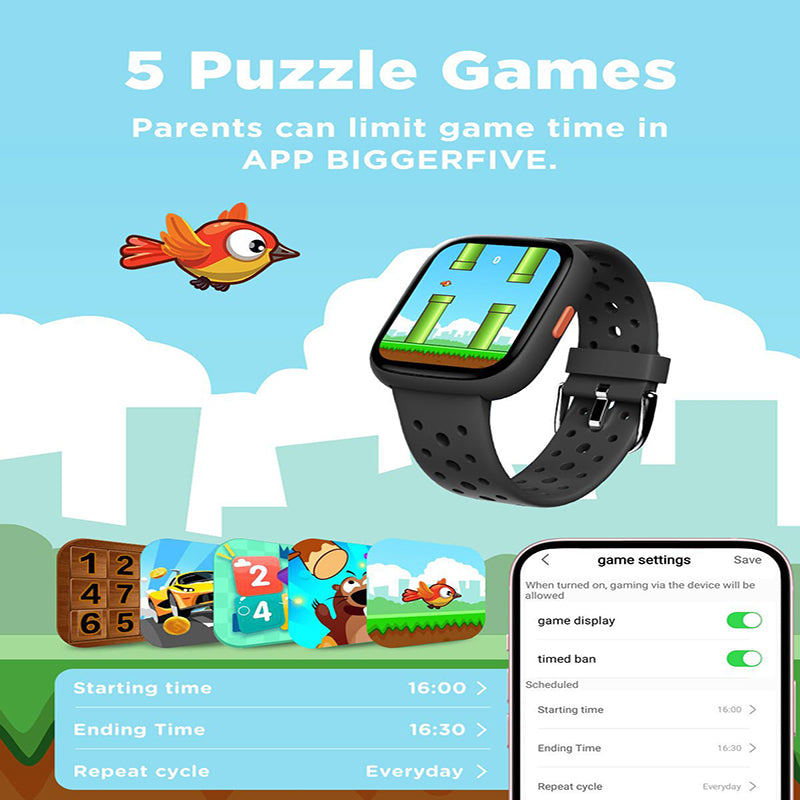 Pink Kids Smart Watch Fitness Tracker for Boys and Girls