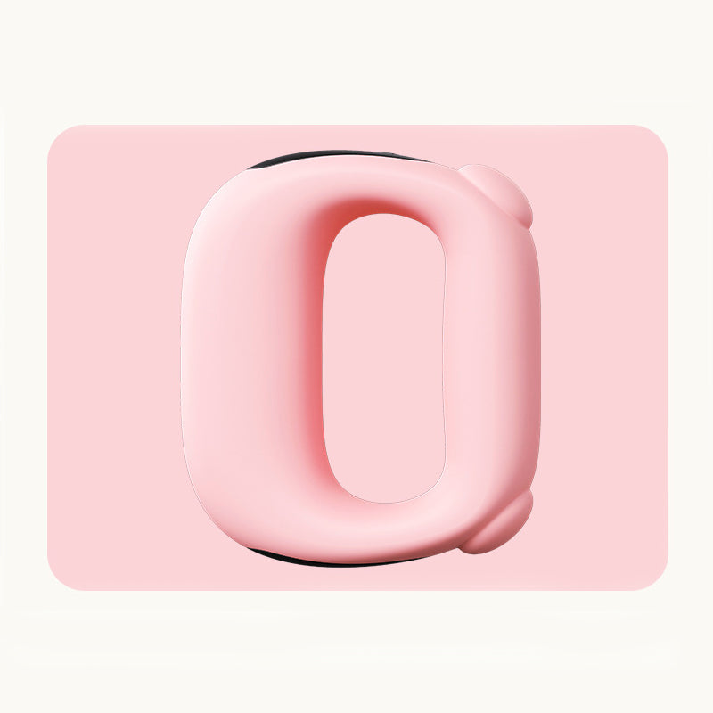 Pink Portable Fascia Massage Ring Vibration Massager