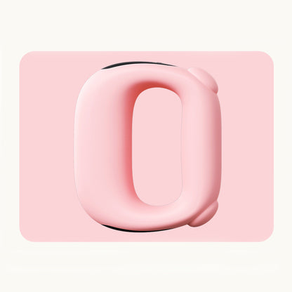 Pink Portable Fascia Massage Ring Vibration Massager