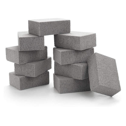 5 Pack Grill Cleaning Brick Pumice Stone BBQ Cleaner Block Heavy Duty Grease Remover for Griddle Stove and Kitchen Sink