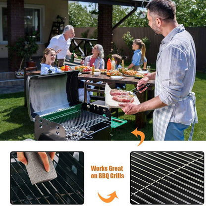 5 Pack Grill Cleaning Brick Pumice Stone BBQ Cleaner Block Heavy Duty Grease Remover for Griddle Stove and Kitchen Sink