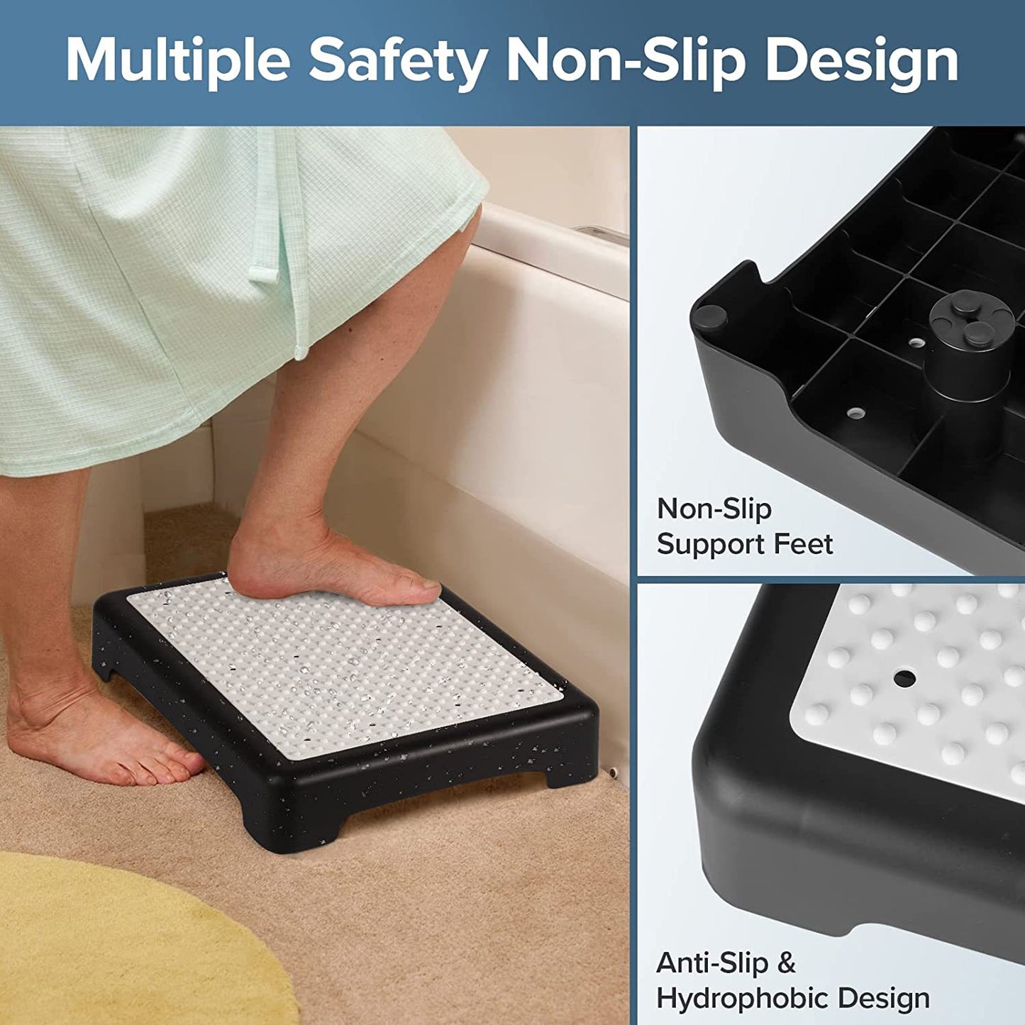 Portable Outdoor Half Step Stool Mobility Aid