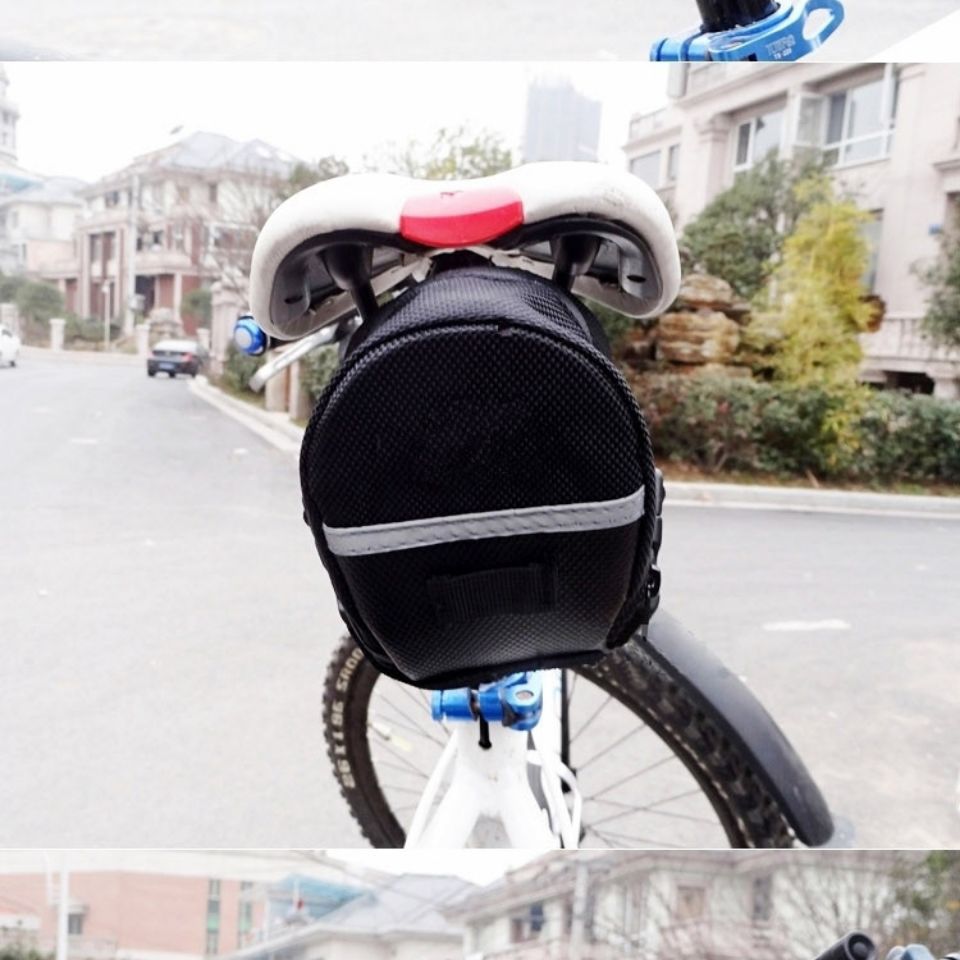 Bike Saddle Bag Under Seat Storage Pouch
