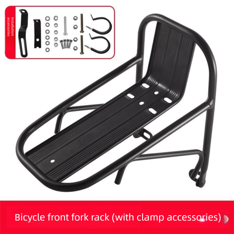 Best Universal Aluminium Bicycle Front Rack Carrier with Mounting Hose Clamps | Buy Online at Furniture Things Australia
