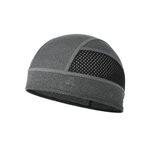 Cooling Mesh Skull Cap Helmet Liner Sweat Wicking Quick Dry Beanie Grey